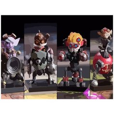 Картина по номерам на холсте настольная игра Mechs мы Mininons - 6898 Г 30x40