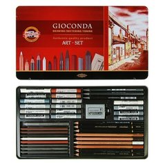 Художественный набор Koh-I-Noor 8891, GIOCONDA, 39 предметов в металлическом пенале./В упаковке шт: 1