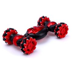 Машинка-перевертыш Qilejun Hyper, 25 см, красный