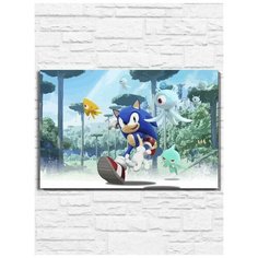 Картина по номерам на холсте игра Sonic Colours Ultimate (PS, Xbox, PC, Switch) - 11076 Г 60x40