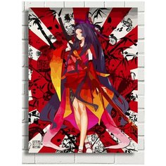 Картина по номерам Девушка гейша (Азия, Япония) - 8390 В 30x40