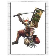 Картина по номерам на холсте игра Soulcalibur V (PS, Xbox, PC, Switch) - 11193 В 60x40