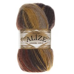 Пряжа Alize Angora Gold Batik, 3379, 3шт, 100гр/550м