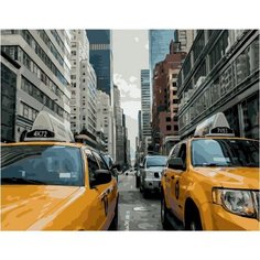 Картина по номерам Час пик 40х50 см Hobby Home