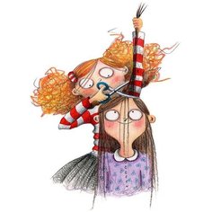 Картина по номерам Парикмахер. Мама дочь 40х50 см Hobby Home