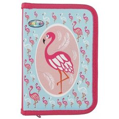 Пенал корпусный FLAMINGO, 19.5x13x2.5cм, материал полиэстер (80472) Centrum