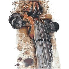 Картина по номерам Скрипка 40х50 см Hobby Home