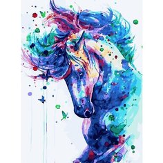 Картина по номерам Фантастический конь 40х50 см Hobby Home