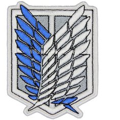 Нашивка, патч, шеврон "Крылья Свободы" 65x85mm PTC118 22 ПИНГВИНА