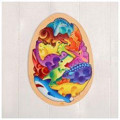 Головоломка "Мир динозавров" Лесная мастерская