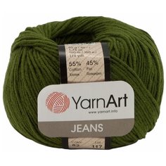 Пряжа YarnArt Jeans, цвет 82, 3 шт