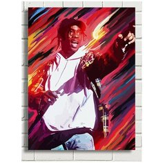 Картина по номерам музыка Travis Scott (Хип хоп, рэп) - 8431 В 30x40