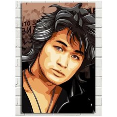 Картина по номерам Музыка Виктор Цой - 8360 В 60x40