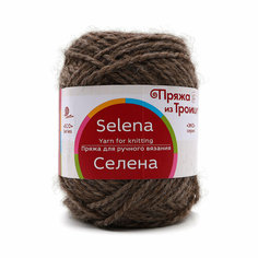 Пряжа для вязания из Троицка Селена, 100г, 160м (100% шерсть) (372 натуральный), 5 мотков Троицкая камвольная фабрика