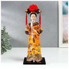 Кукла коллекционная "Китаянка в национальном платье" 32х12,5х12,5 см Profit
