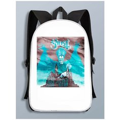 Рюкзак Ghost Ghost, приведение, солисты в масках, маска, рок группа, heavy metal, тяжелый рок, метал - 21044 Brut Bag