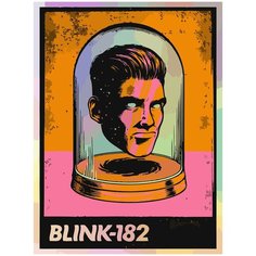 Картина по номерам на холсте Blink 182 - 3 30X40