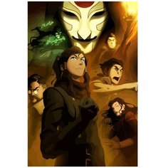 Картина по номерам легенда о корре - 6 40X60