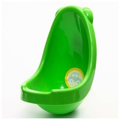 Писсуар детский пластиковый "Машинки", цвет зелeный NO Name