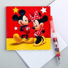 Disney Блокнот с ручкой, Микки Маус и его друзья