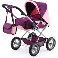 Коляска для кукол, Combi Grande, сиренево-розовая, Bayer 15057AA
