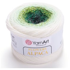 Пряжа для вязания YarnArt Flowers Alpaca 250гр 940м (20% альпака, 80% акрил) (401), 2 мотка