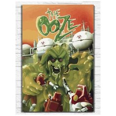 Картина по номерам на холсте игра The OOze (Sega, Сега, 16 bit, 16 бит, ретро приставка) - 9951 В 60x40