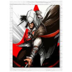 Картина по номерам на холсте игра Assassins creed 2 (PS, Xbox, PC, Switch) - 9735 В 30x40