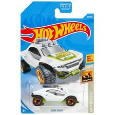 Машинка Hot Wheels коллекционная (оригинал) DUNE DADDY белый/салатовый