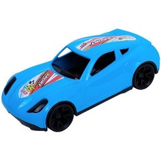 Машинка детская Рыжий кот Turbo V голубая 18,5 см (И-5848)