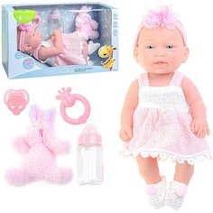 Кукла пупс для девочки 35 см, с аксессуарами, в коробке (358439) Нет бренда