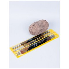 Спицы чулочные Maxwell Gold 25 см, 4,0 мм, 5,0 мм, 6,0 мм (MAXW.36340)