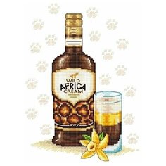 Набор для вышивания Сделано с любовью "Дикая Африка" 20x25 см, Напитки Еда