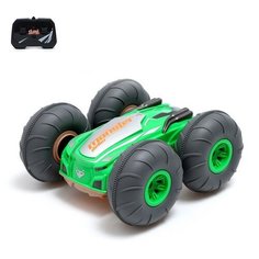 Машина-перевёртыш радиоуправляемая «Монстр», работает от аккумулятора, цвет жёлтый Noname