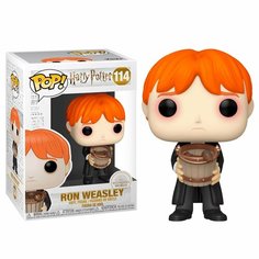 Фигурка Funko POP - Рон Уизли со слизнями из фильма Гарри Поттер (Мятая коробка)