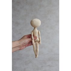 Ася, 18 см. Заготовка интерьерной куклы из текстиля для хобби, рукоделия, творчества ИП Балябина А.В.