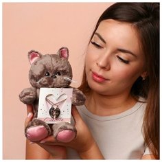 Мягкая игрушка «Задорная Marta», кошечка, 25 см Milo Toys
