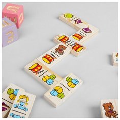Домино «Игрушки», плашка: 7 × 3 см Томик