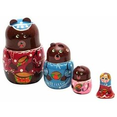 Матрешка Три медведя Бэмби Р-45/751 БЕМБi