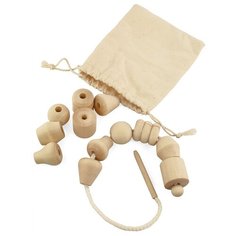 Шнуровка для малышей/развивающие деревянные игрушки для детей/заготовка/Ulanik Уланик