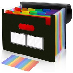 Папка для документов А4 12 отделений, органайзер для документов Dmade