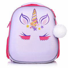 Рюкзак каркасный "Единорожка в облаках" формованный из полимеров. Материал: нейлон, полиэстер, Centrum