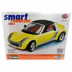 Сборная модель автомобиля Smart Roadster (2003) 1:18 Bburago, Smart 18-15031