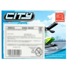 Конструктор "Вертолёт", 33 детали Keyixing