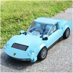 Конструктор аналог лего техник Quan Guan 100132 Lamborghini Miura 400, с водителем и штурманом