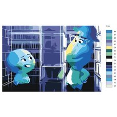 Картина по номерам Т131 "Души", 50x70 см Brushes Paints