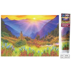 CENTRUM Набор алмазной вышивки 5D Утро в горах (89756) 30 х 40 см