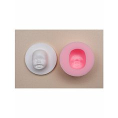 Молд для рукоделия 1704 Кукольное лицо HobbyPage