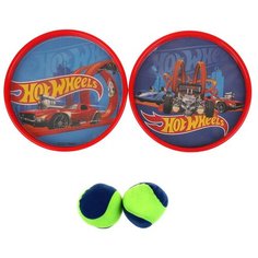 Мячеловка с липучкой Играем вместе Hot Wheels B2126588-HWS разноцветный