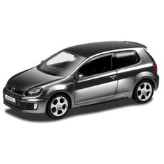 Машинка металлическая Uni-Fortune RMZ City Volkswagen Golf GTI черный, 1 шт